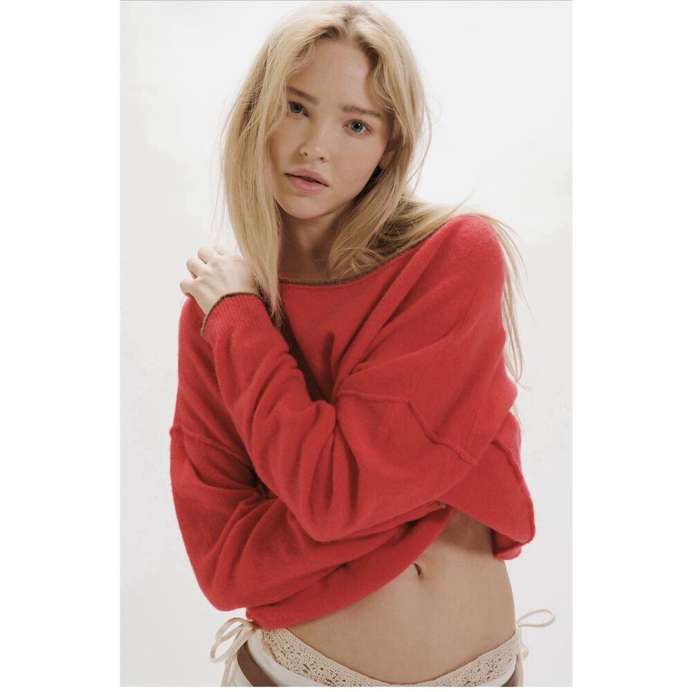 Free People See Me Soft Spun Pull Over SM